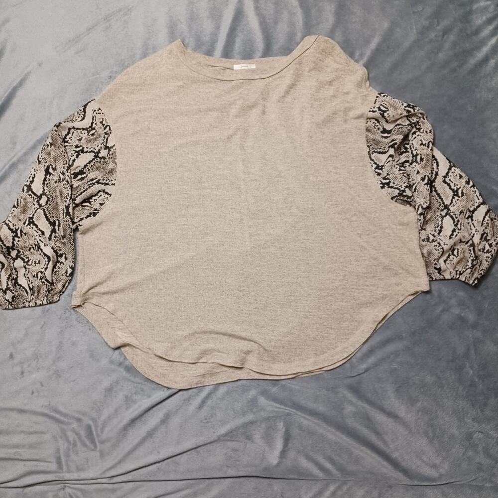 Jodifl Shirt‎ Womens Medium Long Sleeve Blouse Multicolor